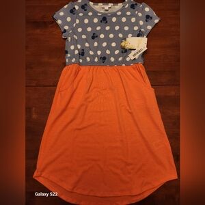LuLaRoe Disney Mae Minnie Mouse Dress 12